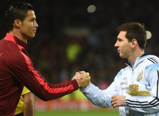 ronaldo and messi