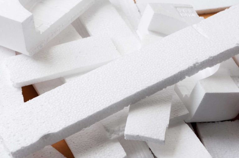 recycling polystyrene packaging