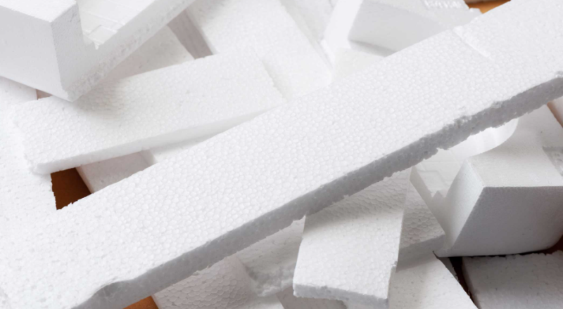 recycling polystyrene packaging