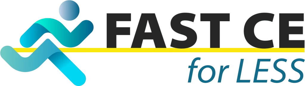 Fast CE for Less logo Fast CE for Less logo